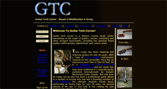 Desktop Screenshot of guitartechcorner.com
